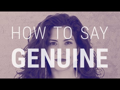 How to pronounce GENUINE | American English Pronunciation