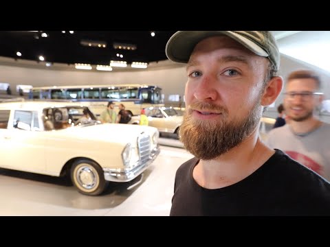 I visited the Mercedes Benz Museum in Stuttgart, Germany!