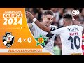 VASCO 4 X 0 PORTUGUESA-RJ | MELHORES MOMENTOS | CAMPEONATO CARIOCA 2024 | ge.globo