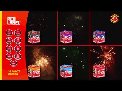 Red Label™ 16 Shot Aerial Barrage Finale Set™