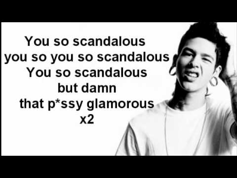 T.Mills - Scandalous (LYRICS)