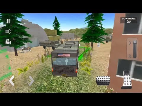 Offroad Army Bus Driving | Android Gameplay | Friction Games