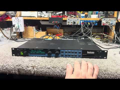 Lexicon PCM 90 Digital Reverb Processor 1990s - Blue image 8