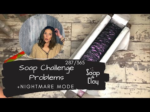 Soap Challenge, nightmare mode | Soaprentice's Sculpted Layers | Day 287/365