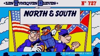 AMIGA 500 - NORTH AND SOUTH - INFOGRAMES