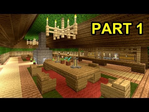 MINECRAFT: How to build tavern [part 1]