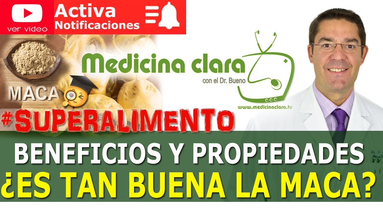 MACA ¿es realmente la VIAGRA NATURAL ¿GINSENG PERUANO el SUPERALIMENTO del futuro | Medicina Clara