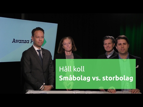 Håll koll - småbolag vs. storbolag