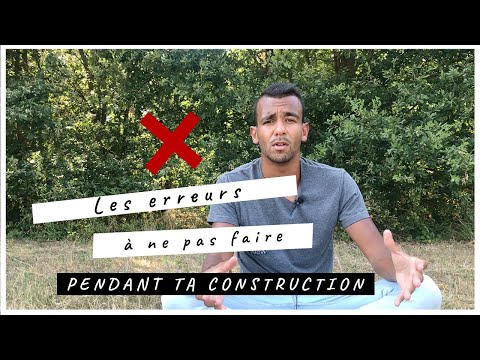 Les erreurs à ne pas faire ! Pendant ton projet de maison neuve !