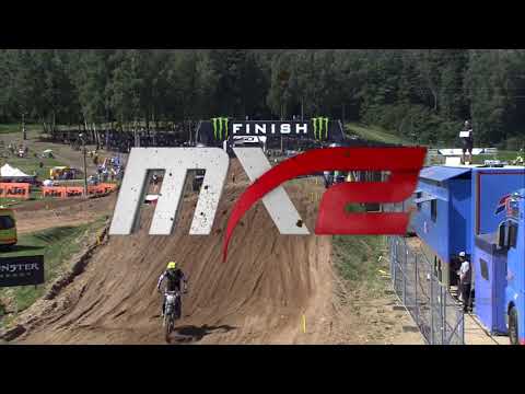 Geerts crash - MX2 Race 1 - MXGP of Kegums 2020