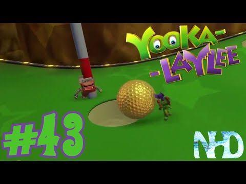 Let's Play Yooka-Laylee (pt43) Capital Cashino - Golfin' and The Special Card