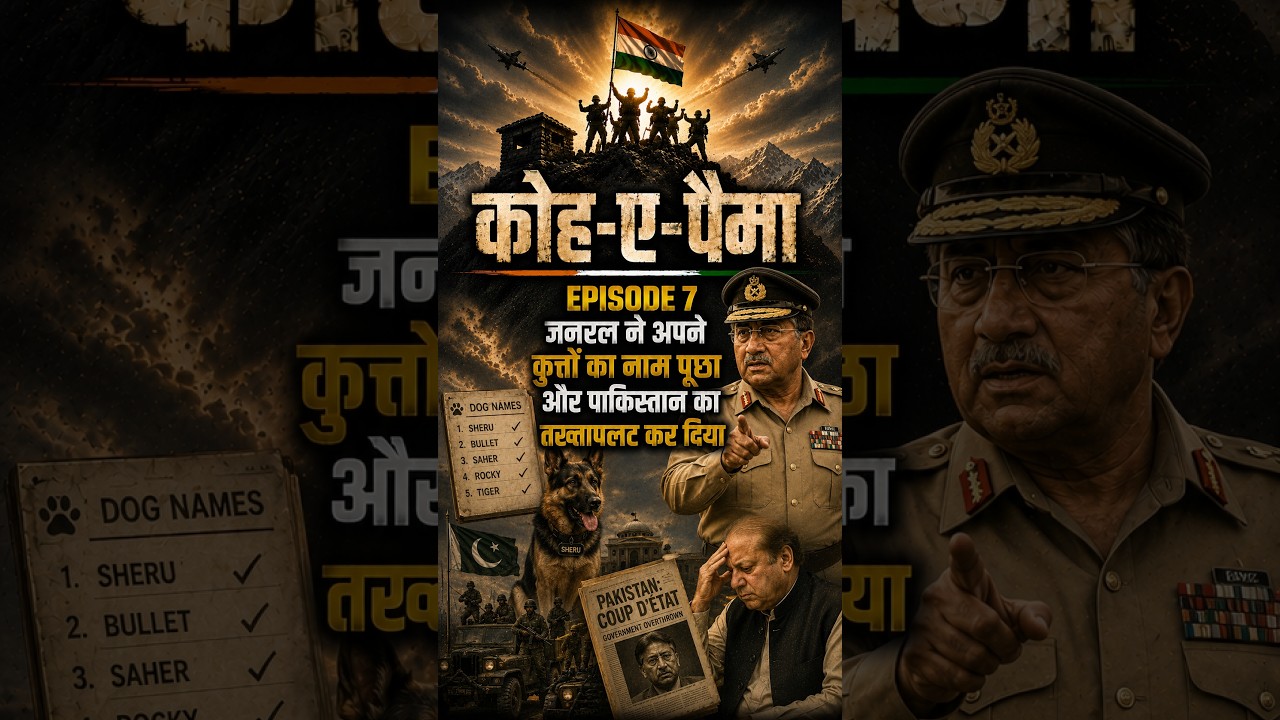 कोह-ए-पैमा Episode 7: जनरल ने अपने कुत्तों का नाम पूछा और पाकिस्तान का तख्तापलट कर दिया