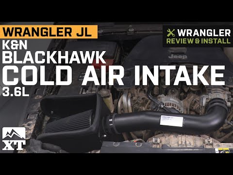 Jeep Wrangler JL 3.6L K&N Blackhawk Cold Air Intake Review & Install