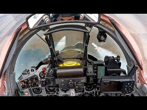Video aus MiG-29-Kampfjet: Ukrainische Luftwaffe zeigt Raketenabschüsse aus Piloten-Perspektive