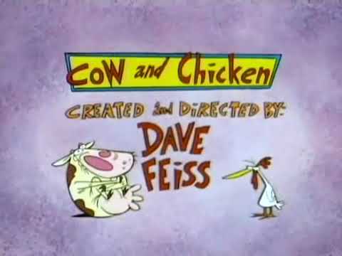 O Show do Cartoon Cartoons= A Vaca e o Frango   Piloto no Smoking 1995