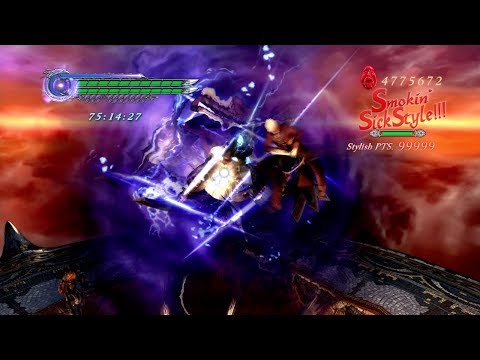 Devil May Cry 4: Special Edition - Bloody Palace Mode All Stages With Vergil (S Rank)
