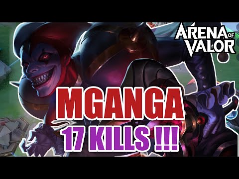 Mganga Midlane, Easy Kill !!! - Arena of Valor