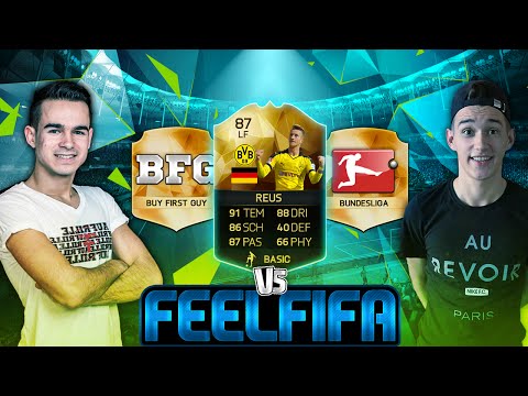 FIFA 16 BUNDESLIGA BUY FIRST GUY REUS IF!!! FEELFIFA VS. PHINEASFIFA [FACECAM]