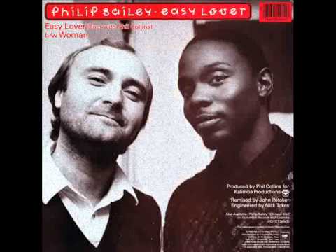 PHILIP BAILEY Feat. PHIL COLLINS - Easy Lover (EXTENDED DANCE REMIX  - US 12'')