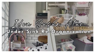 Under Sink Organization • Storage Idea for Recycle Items📦 | Idea Kemas Kabinet Bawah Sinki🔮