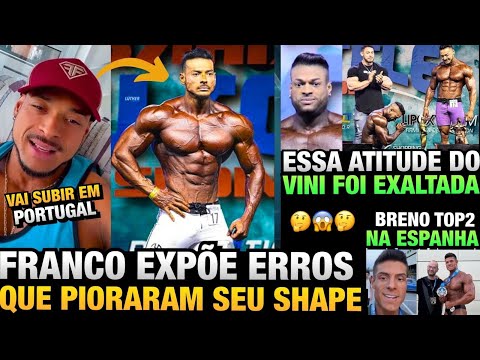 FRANCO MANDA A REAL E EXPÕE ERROS DELE NO SHOW - ATITUDE DO VINI SENDO EXALTADA + TENENTE BRENO