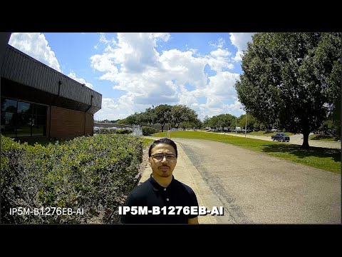 Amcrest 5MP AI PoE IP Camera Review Model IP5M-B1276EW-AI (B1276EB) Human Face Vehicle Detection