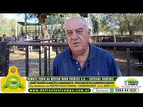 NÉSTOR FUENTES - REMATE ESPECIAL de VIENTRES en GENERAL ACHA -L.P.- JUEVES 11 / DIC. / 2025 -