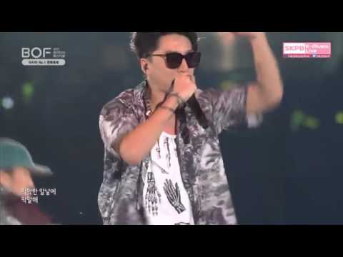 161001 MFBTY Yoonmirae윤미래, Tiger JK타이거JK, Bizzy비지   Angel 엔젤 @ Busan One Asia Festival