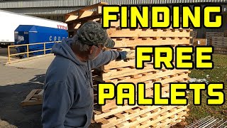 Finding FREE Pallets