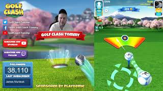 Golf Clash tips, Playthrough, Hole 1-9 - PRO - TOURNAMENT WIND! Easter Open Tournament!