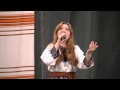 Анна Кривута Українська народна пісня "Ой роде наш красний" 