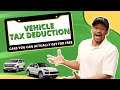 Vehicle Tax Deduction: 8 Cars You Can Get TAX FREE - Section 179