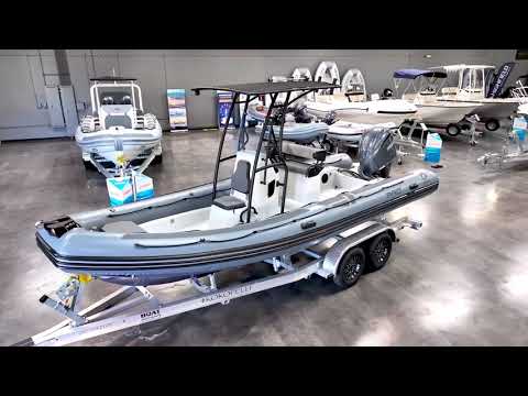 Zodiac Pro 7 Console RIB with T‑Top