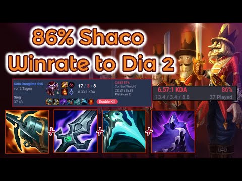 Journey to Rank 1 Shaco ;) - S13 Dia Ranked [League of Legends] Full Gameplay - Infernal Shaco