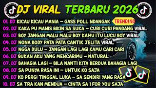 Download lagu DJ TIKTOK TERBARU 2026🎵DJ KICAU KICAU MANIA GASS POLL NDANGAK🎵DJ KAKA PU MANIS BIKIN SA SUKA mp3