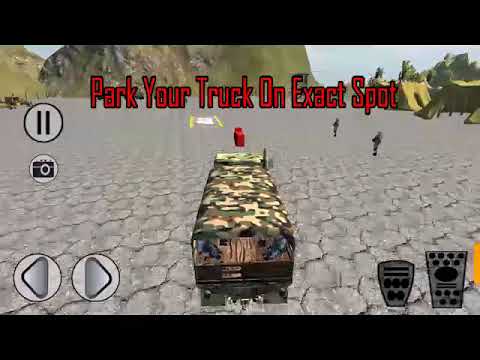 Real Drive Army Check Post Truck Transporter Video