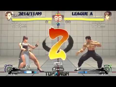 Fuudo Fei Long vs Uryo Chun Li   USF4 March 21 2015