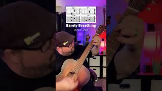 Barely Breathing by Duncan Sheik Guitar Tutorial! #shorts #guitar #music #youtubeshorts #guitarra