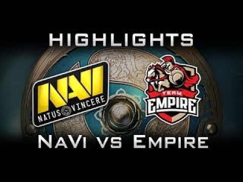 NaVi vs Empire TI7 The International 2017 CIS Highlights Dota 2