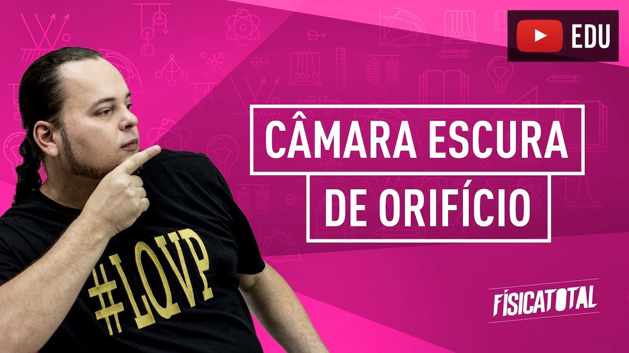 Óptica | Câmara escura de orifício | Sombras | ENEM e vestibulares