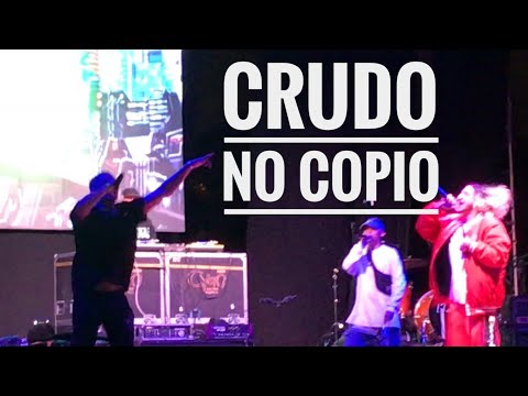 CRUDO - NO COPIO (en vivo)