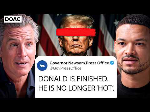 @TheDiaryOfACEO - "Gavin Newsom, The Next President? "America's At Breaking Point & Trump's Playing Dangerous Games!""