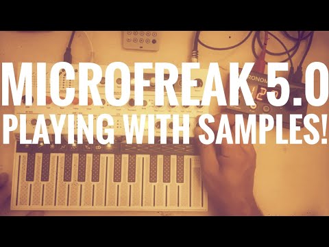 MicroFreak Update 5.0 - How does it sound? (37 min. improvised playing feat. PO 33)