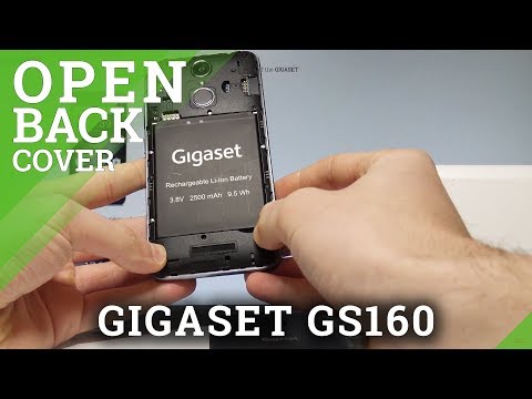How to Remove Battery in GIGASET GS160 - Force Restart |HardReset.Info