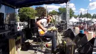 Ben Miller Band perform "Hurry Up And Wait" live at the Black Swamp Arts Fest 9-7-2014