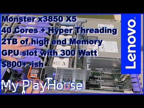 The Lenovo Monster x3850 X5 Thorough Review !! - 492