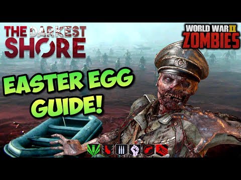 THE DARKEST SHORE EASTER EGG FULL GUIDE! - WW2 Zombies SOLO & Co-op EE Tutorial All Steps