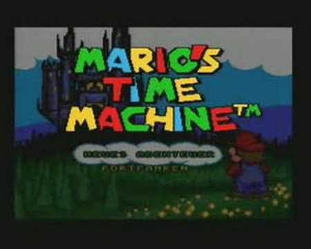 Mario's Time Machine Super Nintendo