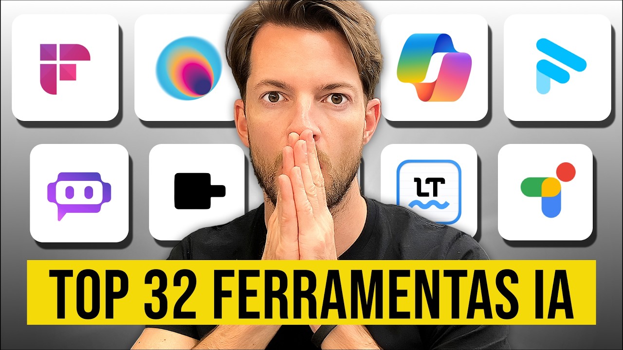 Testei 100+ IAs Gratuitas. Estas 32 São as Melhores