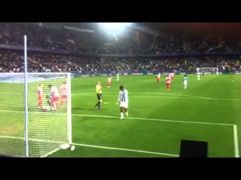 Malaga Vs Almeria Gol Anulado a Sebas 2011